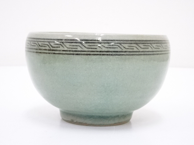 茶碗　3つ　青磁　骨董 道具 ] - 道具 天馬窯 青磁茶碗 | ネットショップ圭 netshop Kei | 古